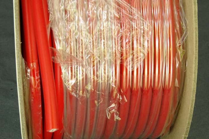 Bougiekabel rood per meter