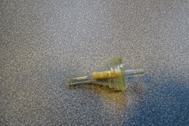 Brandstoffilter trechtervormig 6 mm